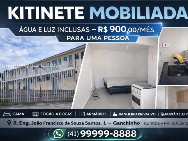 Kitnet aluguel em Região Geográfica Imediata de Curitiba, Região Metropolitana de Curitiba