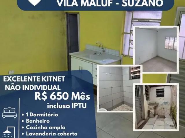 Kitnet aluguel em Vila Maluf, Suzano