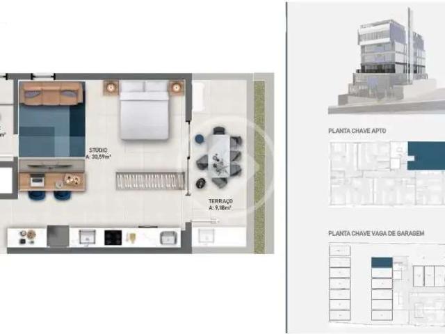 Estudio venda em Florianópolis, Santa Clara