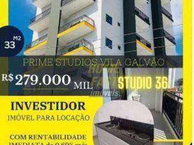 Kitnet venda em Distrito-sede de Guarulhos, Guarulhos