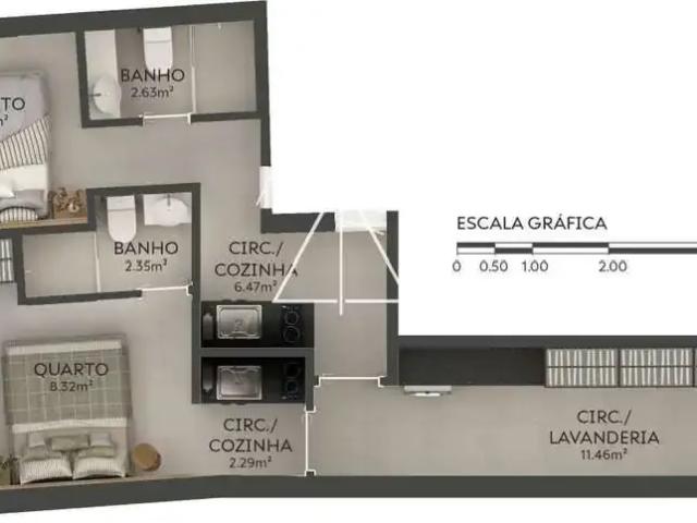 Kitnet venda em Região Geográfica Imediata do Rio de Janeiro, Região Metropolitana do Rio de Janeiro