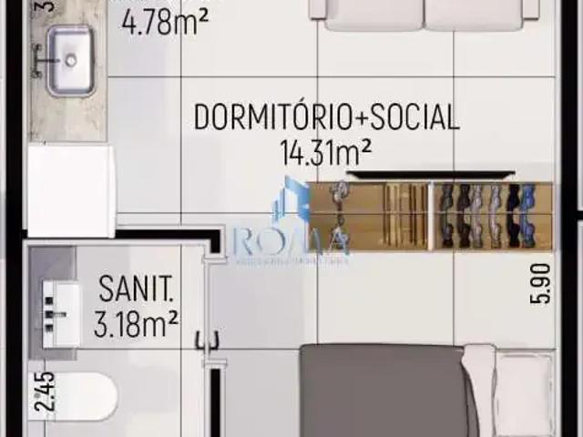 Kitnet venda em Região Geográfica Imediata de Santa Maria, Santa Maria