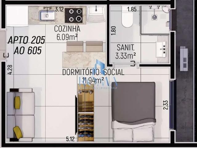 Kitnet venda em Região Geográfica Imediata de Santa Maria, Santa Maria