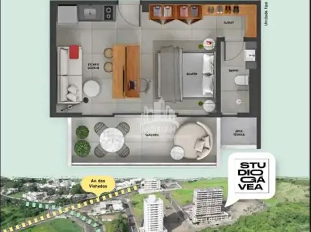 Kitnet venda em Região Geográfica Imediata de Uberlândia, Oliveira Fortes