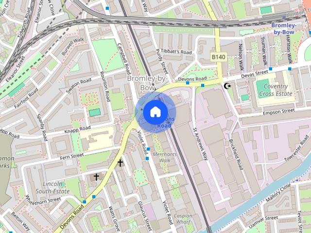 Apartment for rent in Bromley-by-Bow, Poplar Grove