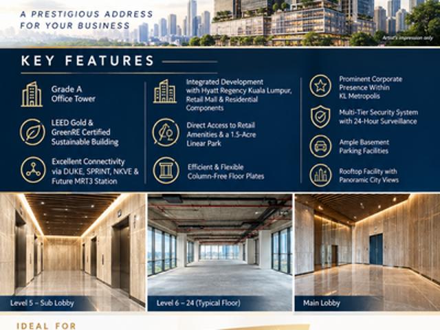 Shop for rent in Country Heights Damansara, Kuala Lumpur