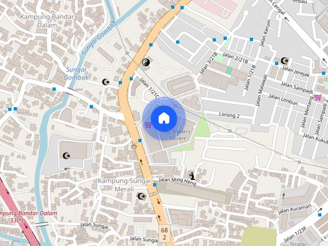 Apartment for rent in Kampung Sungai Merali, Kampung Padang Balang