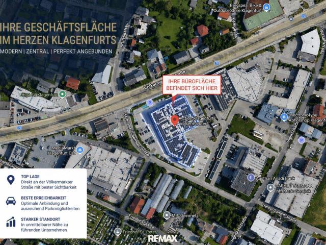 Büro mieten in St. Peter, Klagenfurt