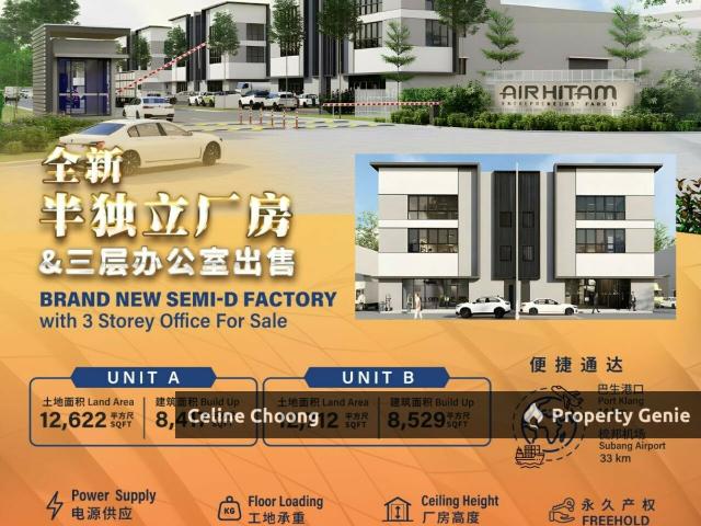 Warehouse for sale in Port Klang, Selangor