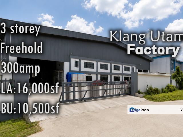 Warehouse for sale in Port Klang, Selangor