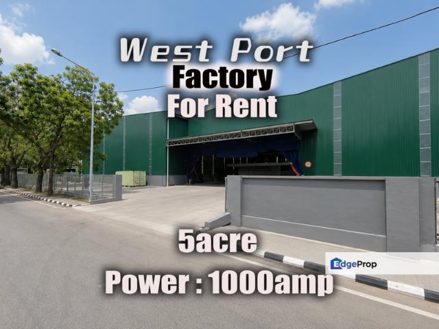 Warehouse for rent in Port Klang, Selangor