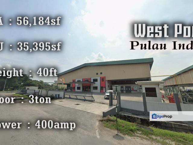 Warehouse for sale in Port Klang, Selangor