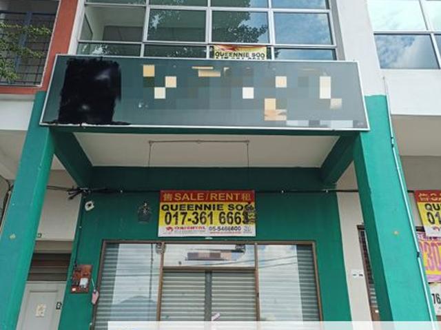 Shop for rent in Perak, Tanjong Ipoh