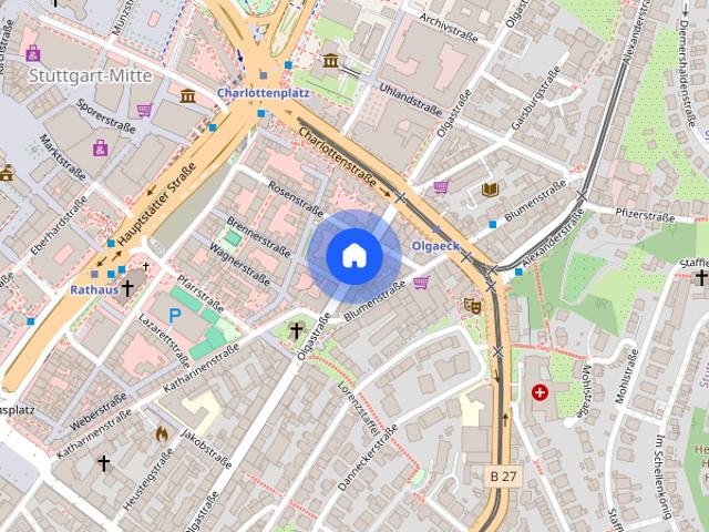 Apartment mieten in Rathaus, Stuttgart