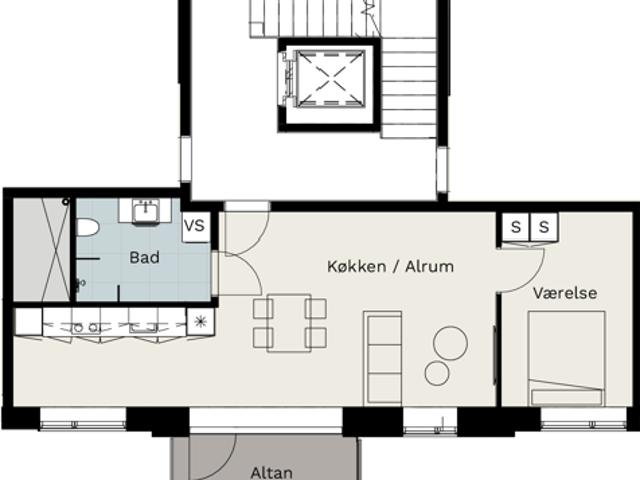 Lejlighed til leje i Viborg, Århus