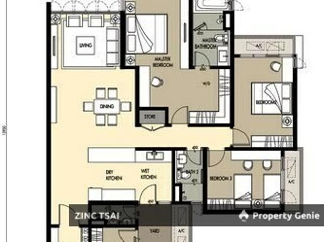 Condominium for rent in Country Heights Damansara, Kuala Lumpur