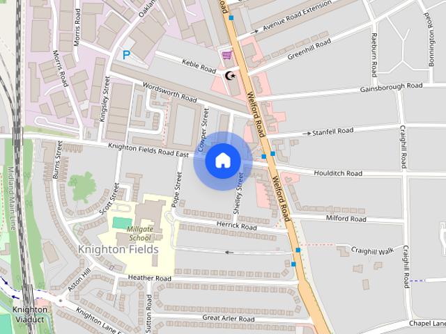 Apartment for rent in Knighton Fields, Leicester