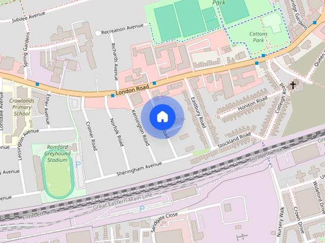 House for rent in Rush Green, Greater London