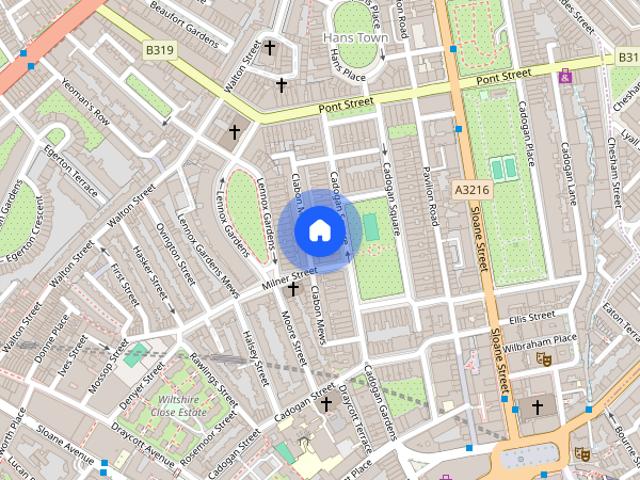 House for rent in Brompton, Chelsea