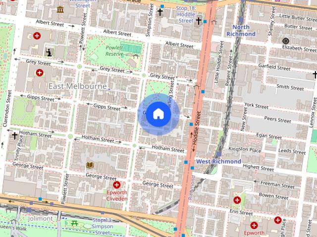 Apartment for rent in East Melbourne, Melbourne