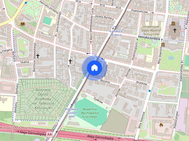 Kawalerka do wynajęcia w Katowice, Śląskie
