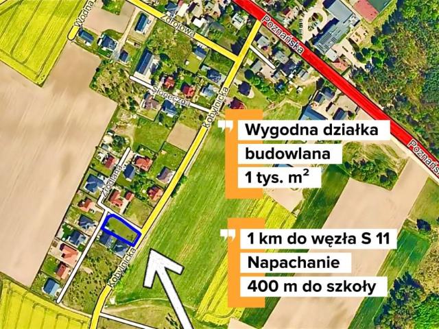 Grunt na sprzedaż w Napachanie, Wielkopolskie