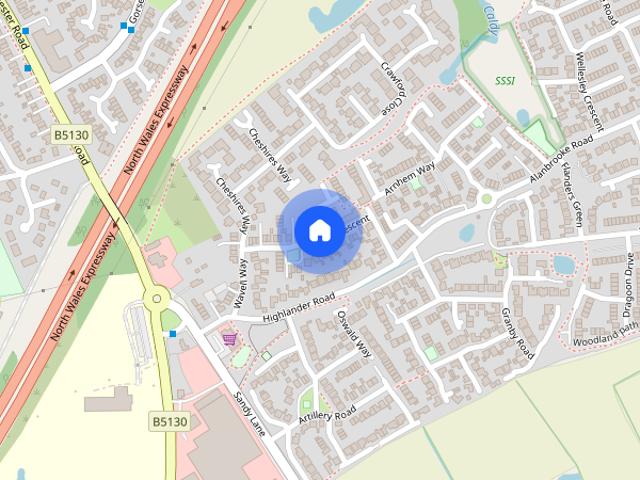 House for rent in Huntington, Cheshire