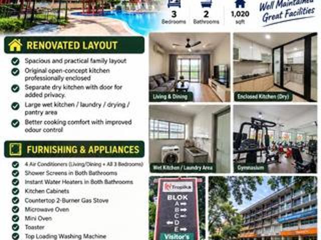 Condominium for rent in Puchong, Majlis Bandaraya Subang Jaya