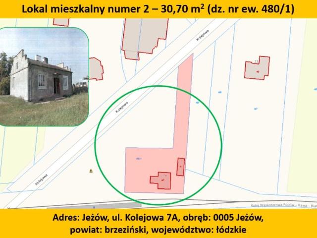 Mieszkanie na sprzedaż w Jeżów, Łódzkie