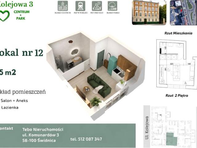 Mieszkanie na sprzedaż w Świdnica, Dolnośląskie