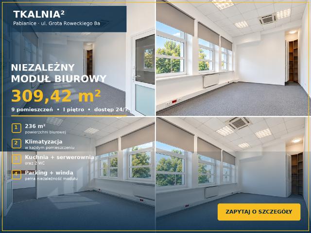 Biuro do wynajęcia w Pabianice, Łódzkie