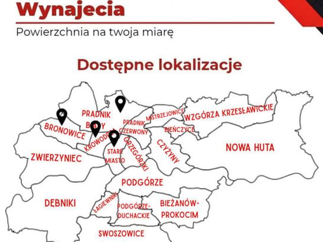 Biuro do wynajęcia w Kraków, Małopolskie
