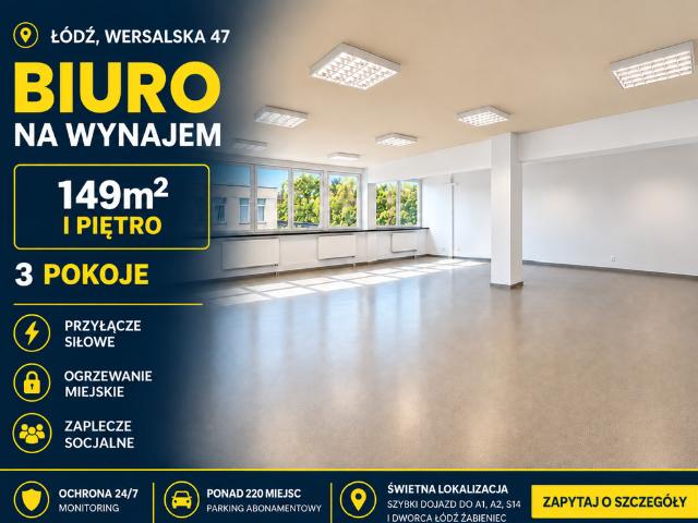 Biuro do wynajęcia w Teofilów Przemysłowy, Łódź