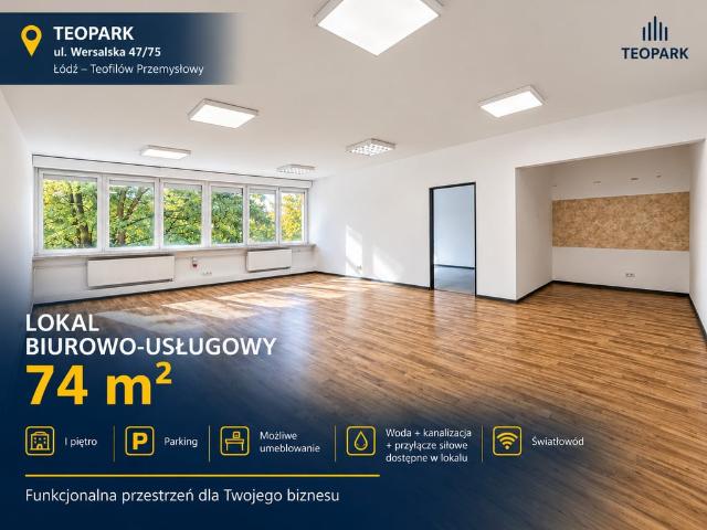Biuro do wynajęcia w Teofilów Przemysłowy, Łódź
