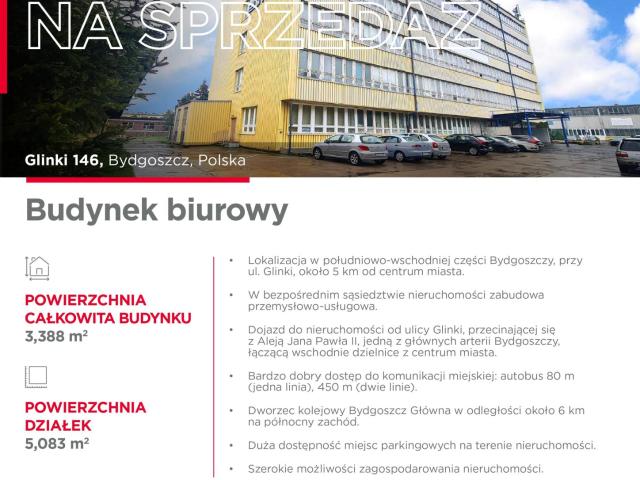 Biuro na sprzedaż w Bydgoszcz