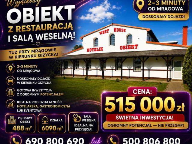 Mieszkanie na sprzedaż w Mrągowo, Warmińsko-mazurskie