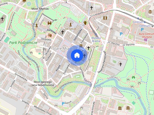 Kawalerka do wynajęcia w Olsztyn, Warmińsko-mazurskie