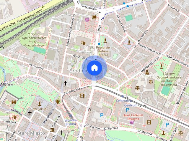 Mieszkanie do wynajęcia w Olsztyn, Warmińsko-mazurskie