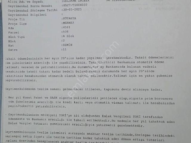Kütahya Merkez, Kütahya içerisinde satılık Dükkan