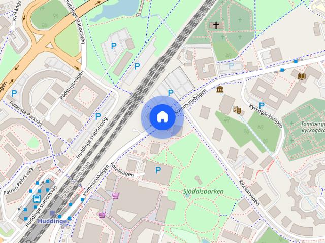 Rum hyra i Huddinge, Stockholm