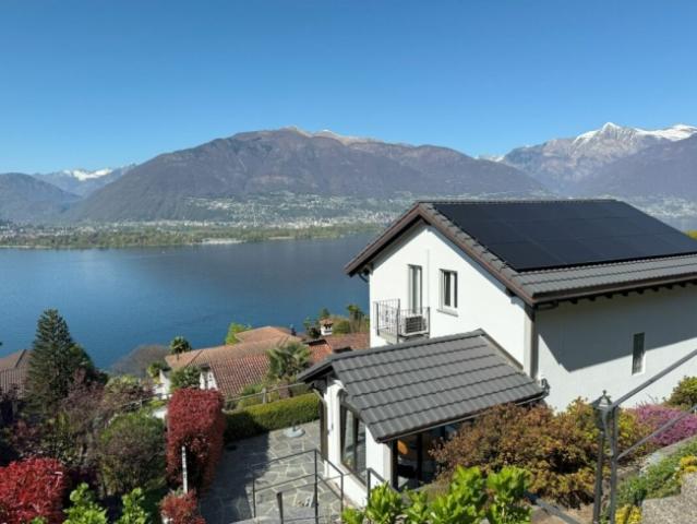 Einfamilienhaus kaufen in Gerra, Gambarogno, Tessin