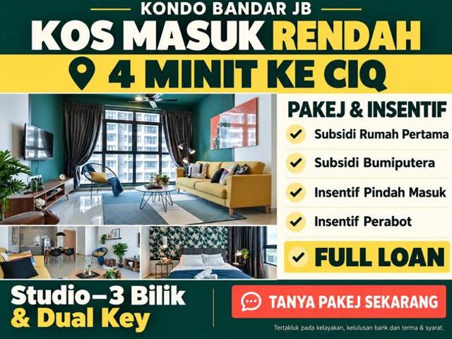 Condominium for sale in Bandar Baru Permas Jaya, Kampung Senibong