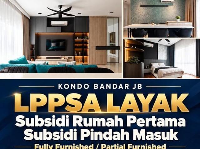 Condominium for sale in Bandar Baru Permas Jaya, Kampung Senibong