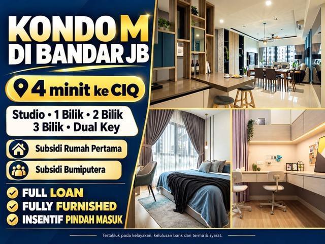 Condominium for sale in Tebrau, Johor Bahru