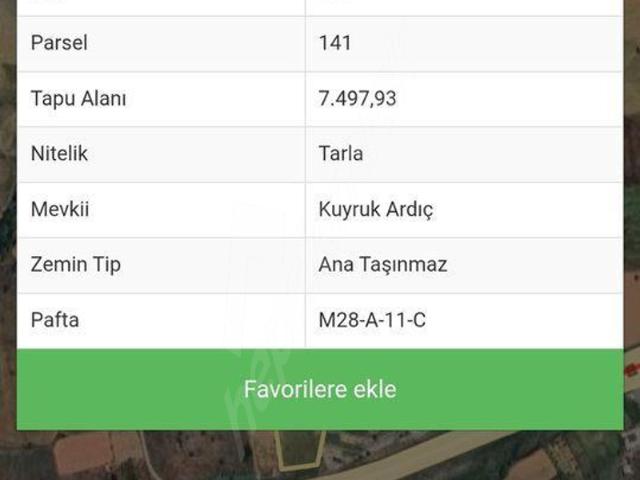 Kızılören, Meram içerisinde satılık Arsa