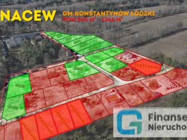Grunt na sprzedaż w Konstantynów Łódzki, powiat pabianicki