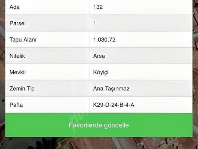 Hodoğlu, Cihanbeyli içerisinde satılık Arsa