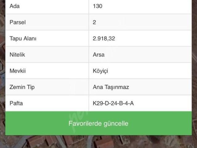 Hodoğlu, Cihanbeyli içerisinde satılık Arsa
