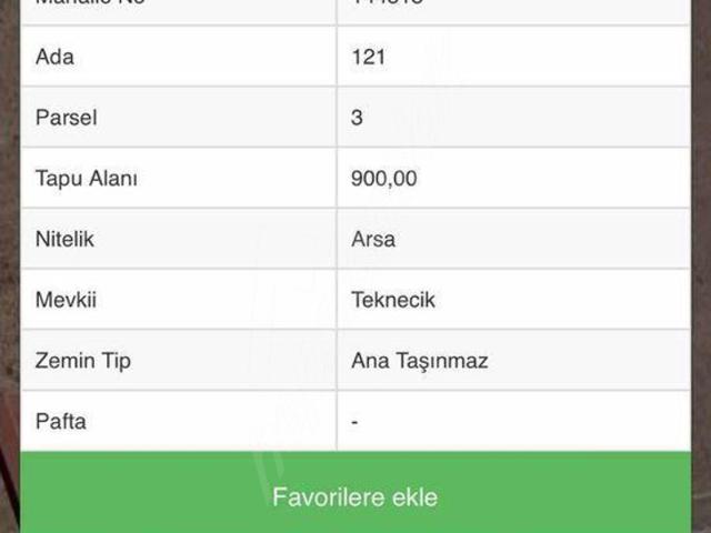 Kuşça Mahallesi, Cihanbeyli içerisinde satılık Arsa