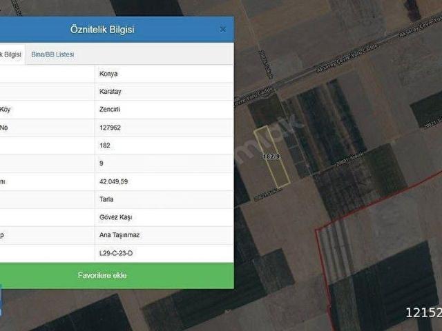 Karatay, Konya içerisinde satılık Arsa